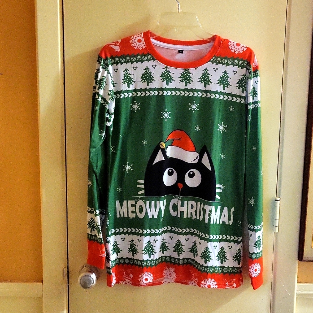 Cat Christmas shirt